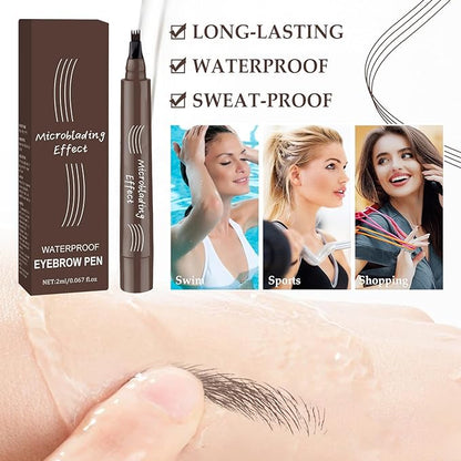 Buy 1 Get 1 Free !!!2025 Upgraded Natural Brows Eyebrow Pen