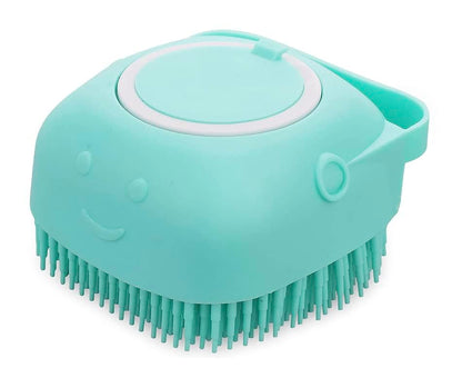 Pet Bath Massage Brush Puppy Dog Cat Grooming Cleaning Soft