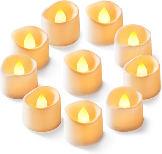 24 flickering flameless candles, simulated LED tea candles, suitable for various festival and event venues.