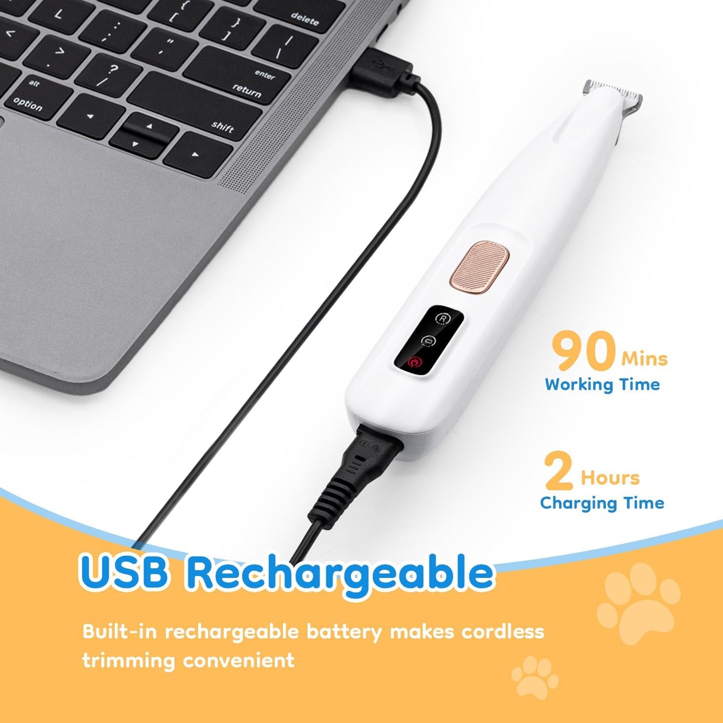 Pet Micro Precision Trimmer, Multifunctional Pet Hair Trimmer