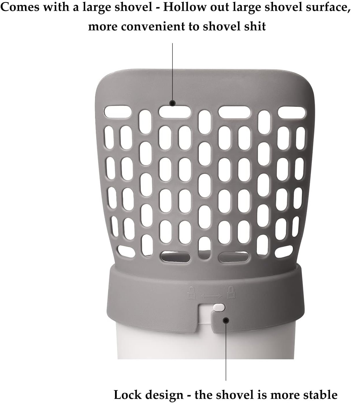 Today's special offer: integrated cat litter scoop and cat poop picker