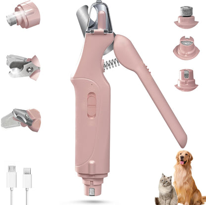Pet Nail Clippers and Cat Nail Clippers Trimmer with LED Light
