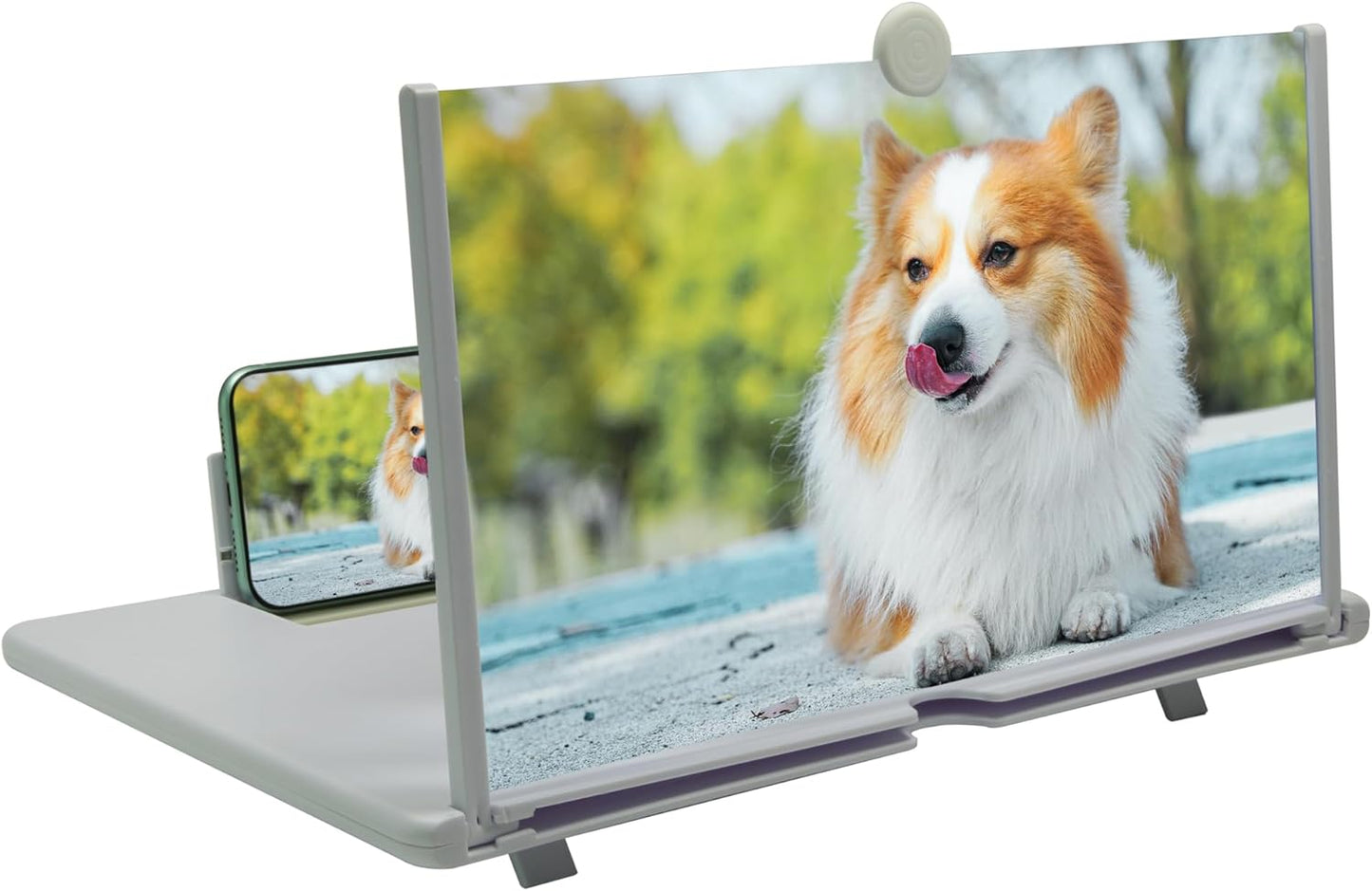 12-inch mobile screen magnifier compatible with all smartphones