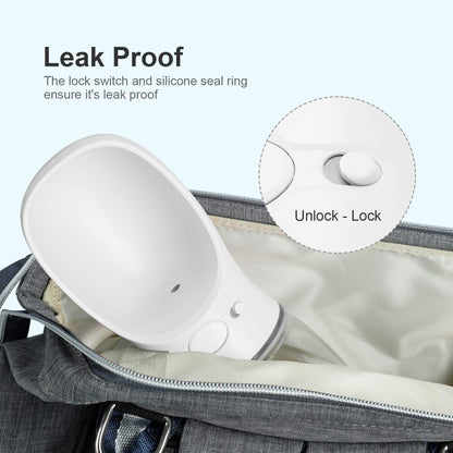 Portable Pet Travel Water Bottle for Cats and Dogs