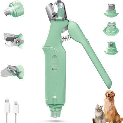 Pet Nail Clippers and Cat Nail Clippers Trimmer with LED Light