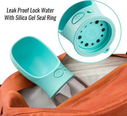 Portable Pet Travel Water Bottle for Cats and Dogs