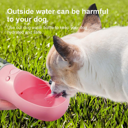 Portable Pet Travel Water Bottle for Cats and Dogs