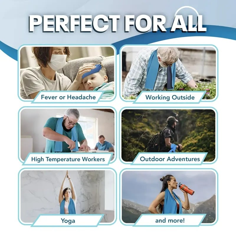 Buy 1 Get 1 Free Absorbent Quick-Drying Gym Cooling Towels