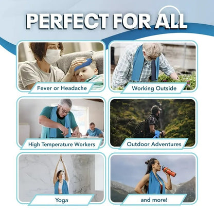 Buy 1 Get 1 Free Absorbent Quick-Drying Gym Cooling Towels