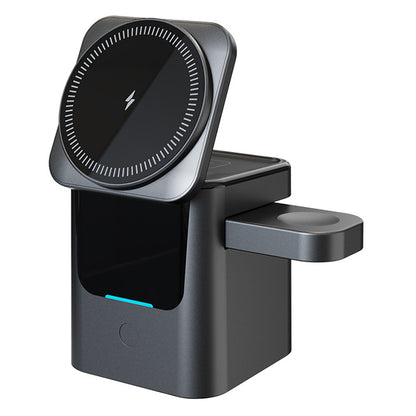 Apple Mobile Phones, Watches, Earphones, Portable Detachable Fast Charging Charger, New Three-In-One Wireless Charger