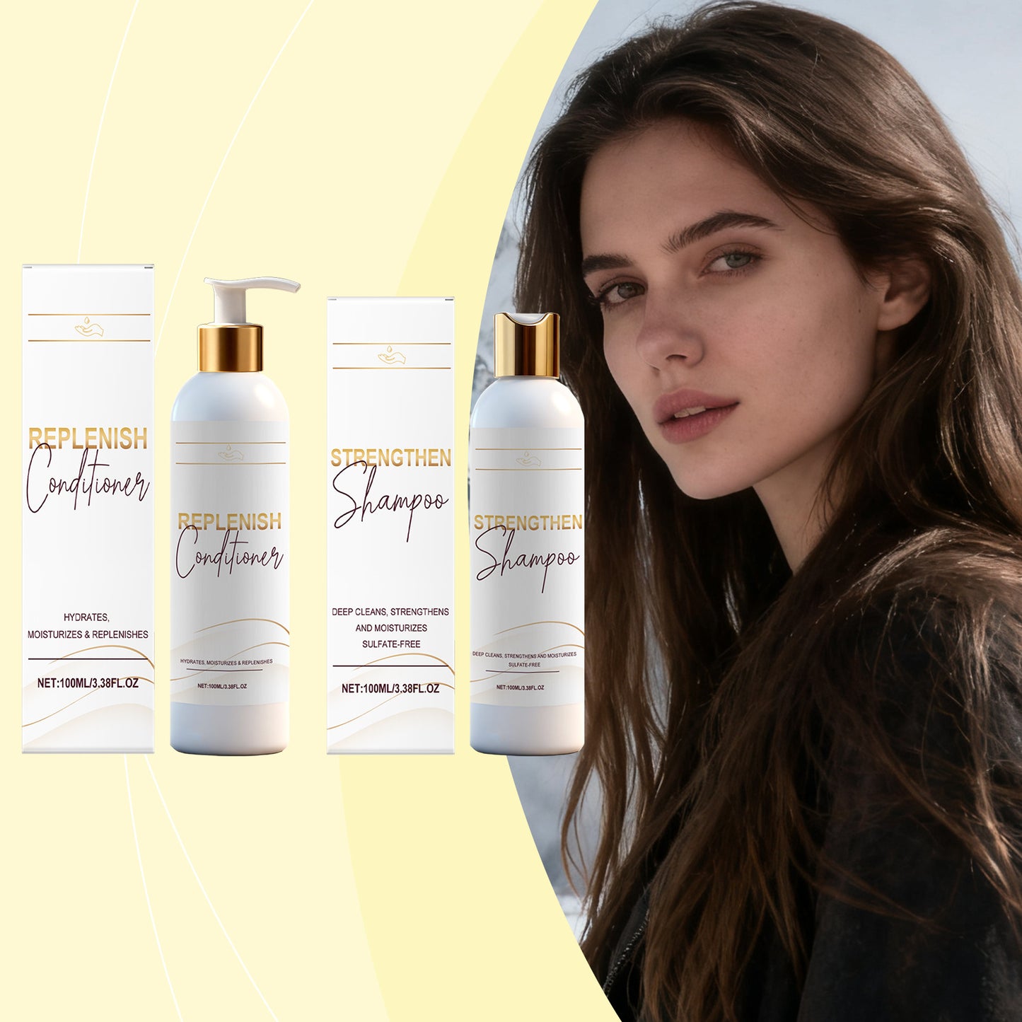KLENIMORE™ Most Popular Nourishing and Smoothing Shampoo Set