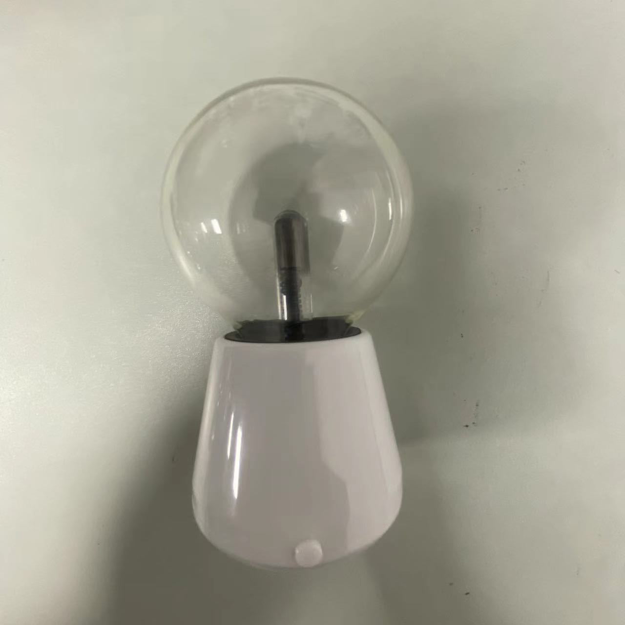 3.5 Inch Plasma Ball Lamp - Touch and Sound Sensitive Electric Globe with Lightning Effects - Plug-in Energy Ball for Parties, Room Decor, and STEM Learning - Static Electricity Sphere for Kids