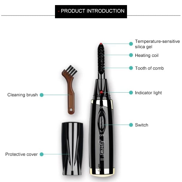 LAST DAY SALE 50% OFF Heated Lash Curling Tool