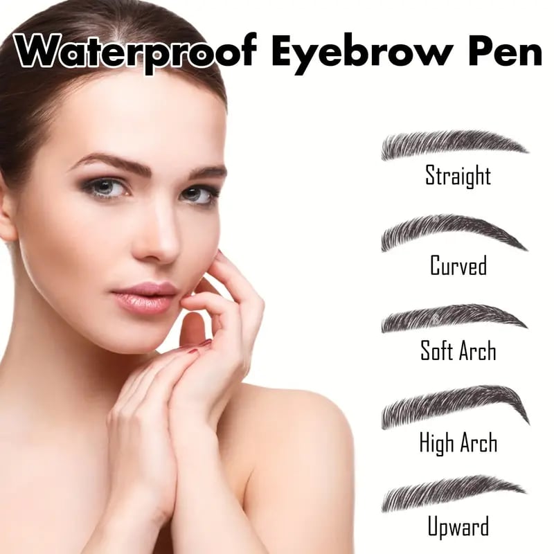Buy 1 Get 1 Free !!!2025 Upgraded Natural Brows Eyebrow Pen