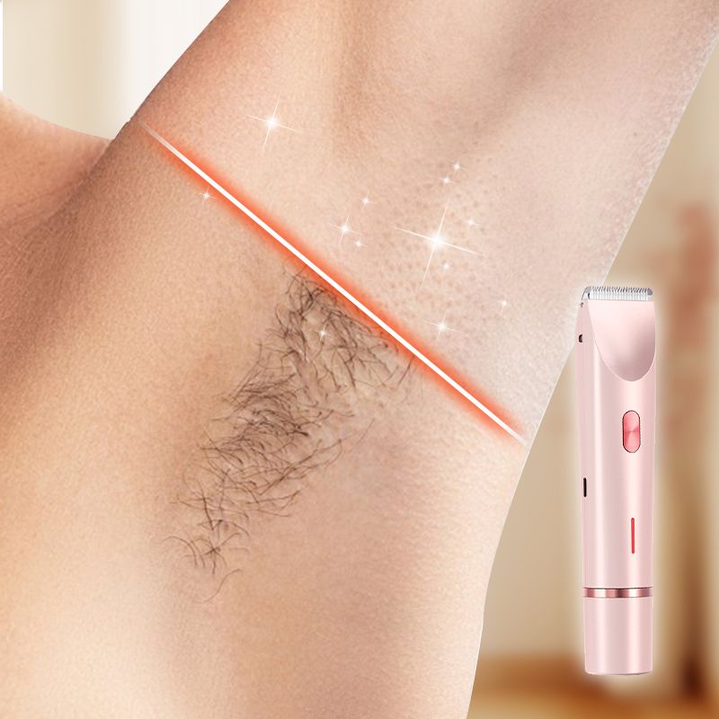 ¡¾Dual-Head Epilator¡IPX7 Waterproof - Hair Removal & Trimming | 21-Day Silky Skin  Cordless Design | Hypoallergenic |