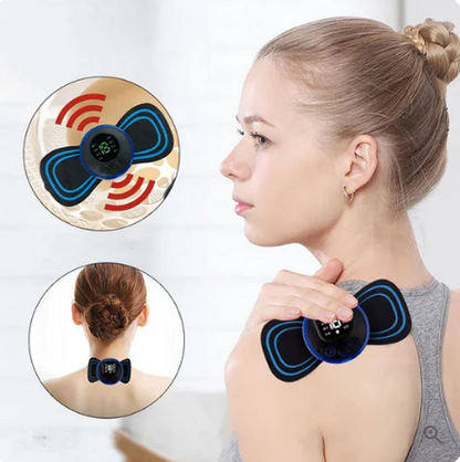 Hot Sale Portable Massager with 8 Modes and LCD Screen - Mini Muscle Stimulator for Pain Relief