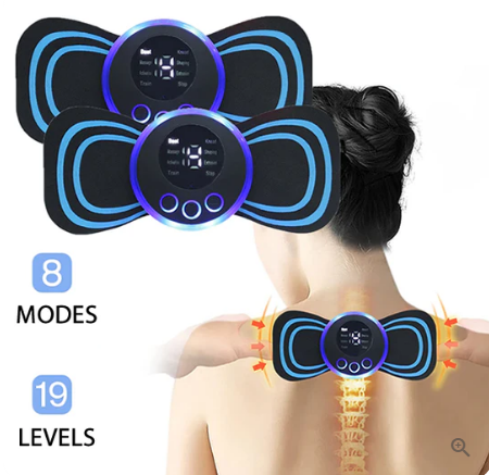 Hot Sale Portable Massager with 8 Modes and LCD Screen - Mini Muscle Stimulator for Pain Relief