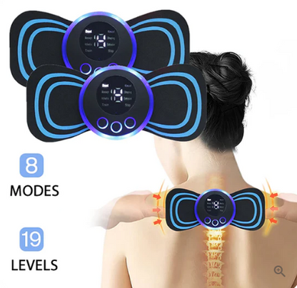 Hot Sale Portable Massager with 8 Modes and LCD Screen - Mini Muscle Stimulator for Pain Relief