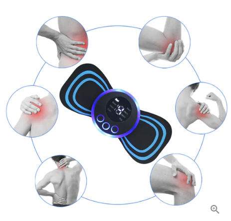 Hot Sale Portable Massager with 8 Modes and LCD Screen - Mini Muscle Stimulator for Pain Relief