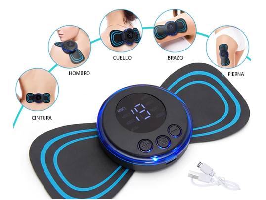 Hot Sale Portable Massager with 8 Modes and LCD Screen - Mini Muscle Stimulator for Pain Relief