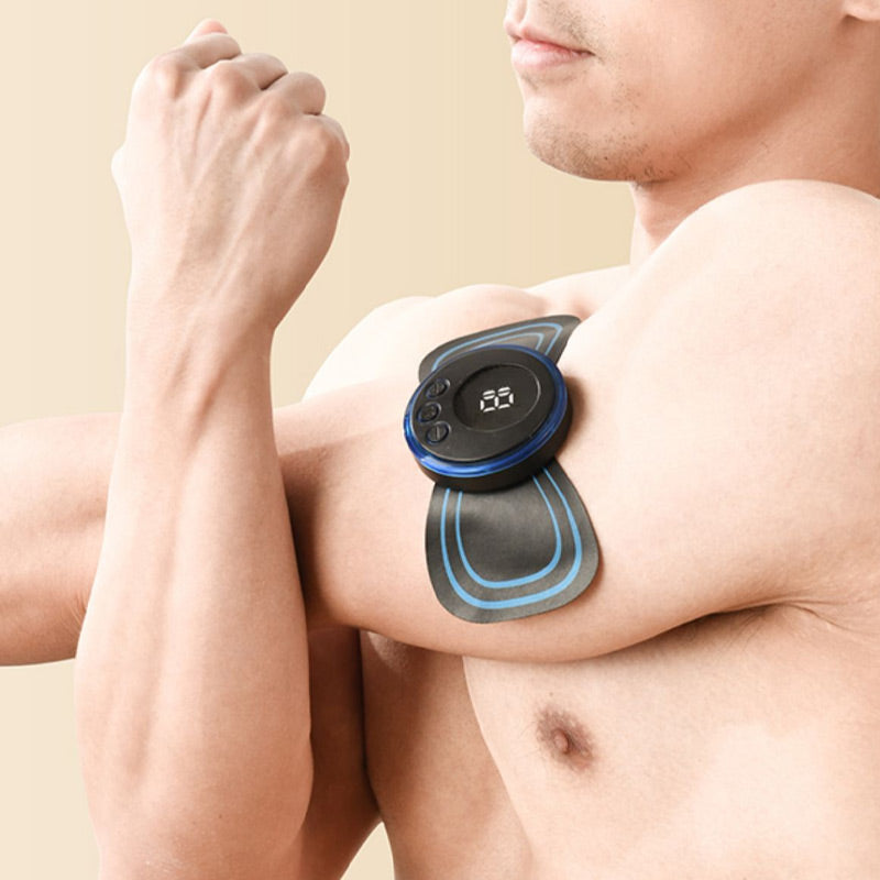 Hot Sale Portable Massager with 8 Modes and LCD Screen - Mini Muscle Stimulator for Pain Relief