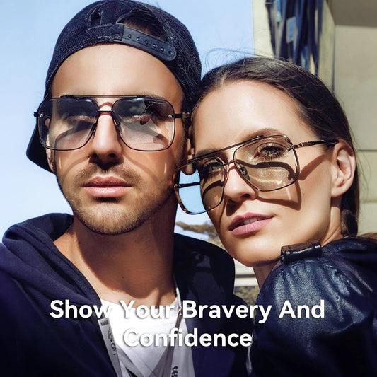 🌤️Retro Gradient Sunglasses with UV400 Protection