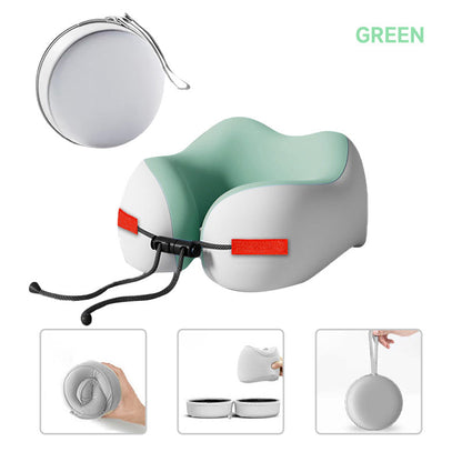 Last Day Special £º50% OFF Memory Foam U-Shaped Travel Neck Pillow